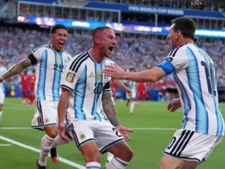 120 Menit Menegangkan, Argentina Akhirnya Bungkam Swiss 3-1