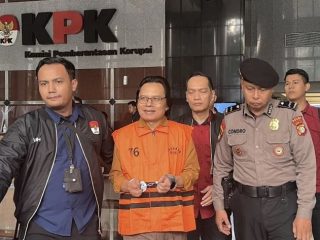 Mantan Sekjen MPR Ma'ruf Cahyono Ditahan KPK