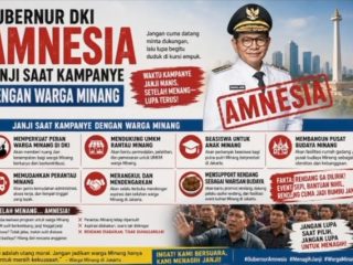 Jangan Amnesia! Forum Perantau Minang di Jakarta Tagih Janji Kampanye Pram-Doel