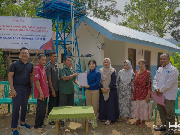 HKI Komitmen Bangun Kehidupan Sehat, Hadirkan Akses Air Bersih dan Fasilitas MCK di Lubuklinggau