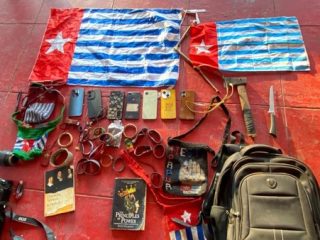 50 Pelajar di Nabire Terlibat Pengibaran Bendera Bintang Kejora, 8 Orang Masih Ditahan