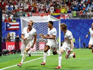 Brace Harry Kane Kandaskan  RD Kongo 2-1, Inggris Tantang Meksiko di 16 Besar