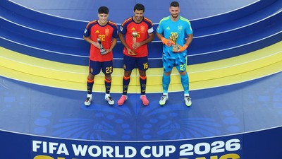 Spanyol Juara Piala Dunia 2026, Squad-nya Nyaris Borong Semua Penghargaan FIFA