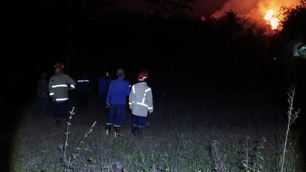 Kebakaran Landa Gunung Geulis Sukabumi, 4 Hektare Lahan Hangus