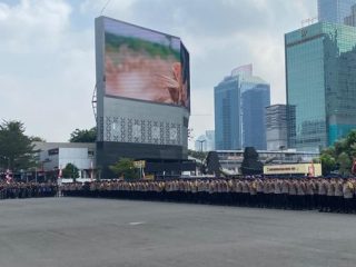 Kawal 31 Demo di Jakarta Hari Ini, 9.242 Personel Gabungan Disiagakan
