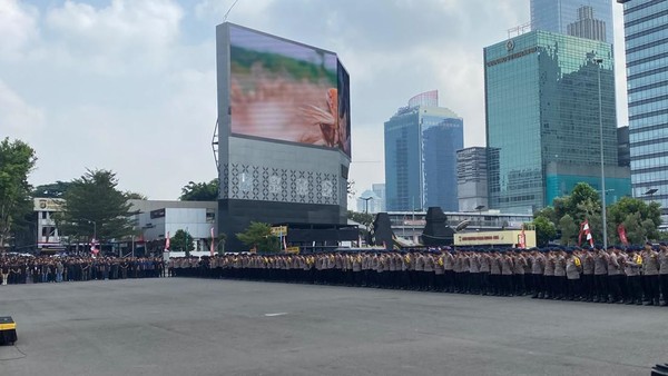 Kawal 31 Demo di Jakarta Hari Ini, 9.242 Personel Gabungan Disiagakan