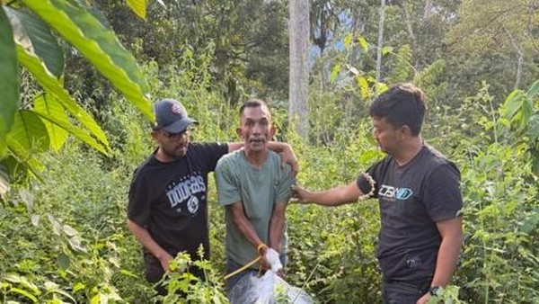Polisi Tangkap Kurir Narkoba di Aceh Saat COD, Ganja Diumpetin di Semak-semak