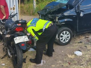 Kecelakaan Maut Mobil Vs Motor di Moyudan Sleman, 2 Orang Tewas
