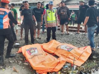 Tabrakan Sepeda Motor Vs Kereta Api di Sergai, 2 Orang Tewas