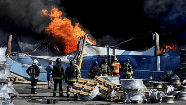 Gudang di Ukraina Meledak Usai Dihantam Drone Rusia, 27 Orang Tewas