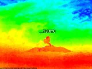 Gunung Ibu di Malut Juga Erupsi