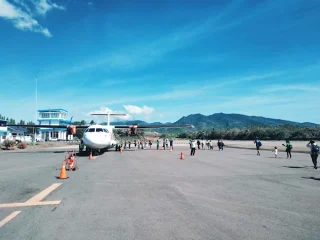 6 Penerbangan Batal Gegara Terdampak Erupsi Gunung Ile Lewotolok