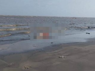 Geger Mayat di Pantai Seruyan Kalteng Diduga Korban KM Virgo, Polisi Cek TKP 