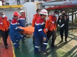 15 Korban Selamat dan 1 Jenazah Korban Kapal Virgo Transport Tiba di Banjarmasin 