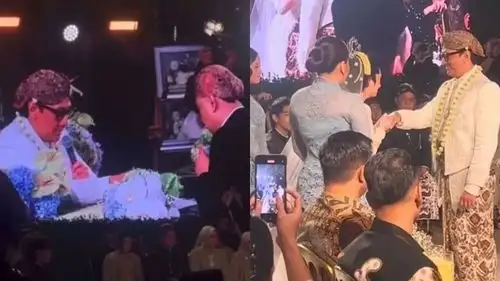 Video dan Foto Pernikahan Andre Taulany-Amanda Rigby Beredar Luas di Medsos