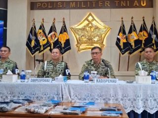 Aniaya Serda Ahmad hingga Tewas, 4 Anggota TNI AU Jadi Tersangka