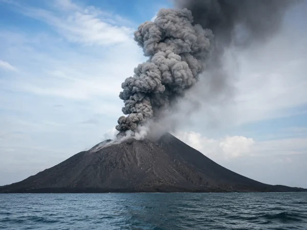 Badan Geologi Angkat Bicara Soal Informasi Potensi Tsunami 60 Meter Akibat Erupsi Anak Krakatau