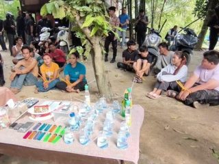 Petugas Gabungan Gerebek Sarang Narkoba di Medan, Sabu hingga Mesin Judi Dingdong Disita
