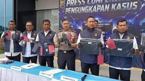 Apartemen Grand Jati Junction Medan Digerebek, 5 Operator Judol Kamboja Diamankan