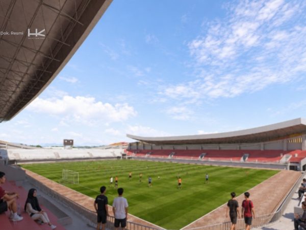 Hutama Karya Revitalisasi Stadion H. Agus Salim, Hadirkan Fasilitas Modern Bernuansa Minangkabau