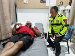 Satlantas Polres Palas 'Gercep', 4 Korban Kecelakaan Tunggal Berhasil Diselamatkan