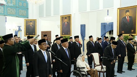 Prabowo Resmi Lantik Wantimpres, Eks Menko PMK Pratikno Jadi Ketua