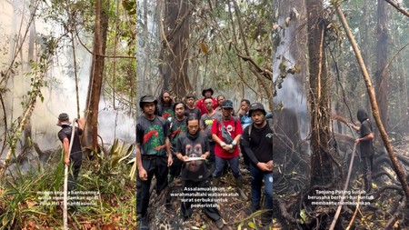 Pilu! Surat Terbuka Relawan Karhutla Tanjung Puting Viral, Warganet Desak Water Bombing